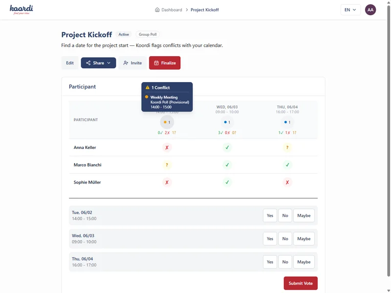 Calendar Integration